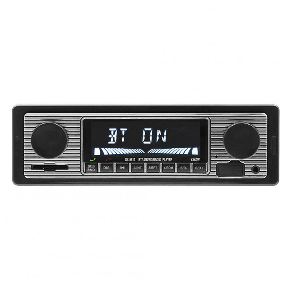 Bluetooth Vintage Car Radio MP3 Player Stereo USB AUX Classic Car Stereo Audio