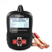 BT100 PRO 6V 12V Car Battery Tester Automotive Analyzer