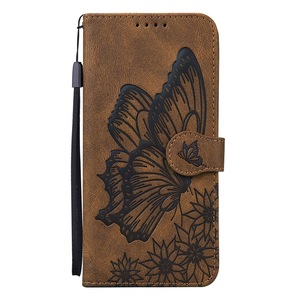 Butterfly PU Leather Case For Honor 10X Lite Vintage Pattern Card Slot Flip Wallet Cover Bracket Mobile Phone Bag