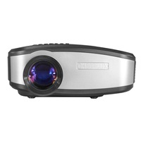 C6 with Screen Projector LED 1200:1 800x480 Support 720p 1080p Home Theater Projector