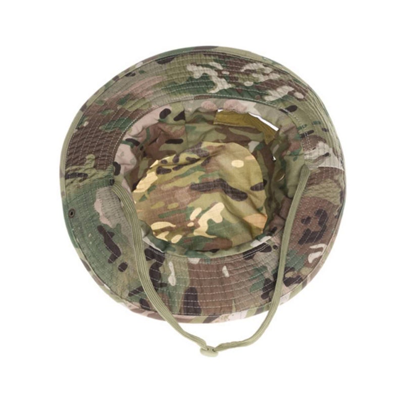 Buy Camouflage Bucket Fishing Hat Fisherman Camo Jungle Bush Hats Boonie -  MyDeal