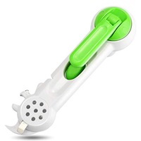 Can Jar Opener Multifunction Opener Remover Corkscrew Tools Bottle Opener (White)