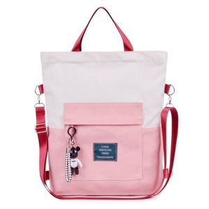 Canvas Large Capacity Single-shoulder Bag Women Bag Simple Handbag Student Tote Bag