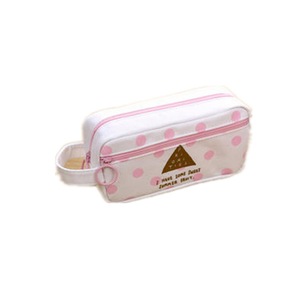 Canvas Pencil Case Large Capacity Pen Box Stationery Pouch Makeup Cosmetic Bag