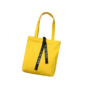 Canvas Tote Storage Bag Simple Style Letter Message Note Bags Handle Shoulder Crossbody Shopper Large-capacity Foldable Handbag