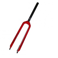Carbon Fiber Mountain Bike Fork Front Fork MTB 26 Inch 27.5in 29 Inch red_26