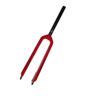 Carbon Fiber Mountain Bike Fork Front Fork MTB 26 Inch 27.5in 29 Inch red_27.5