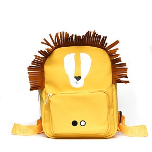 Cartoon Animal Shoulder Bag Children Boys School Bags Kindergarten Baby Girl Canvas Backpack Primary School Students Backpacks