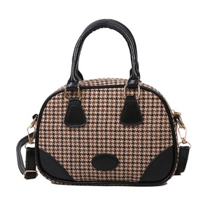 Casual Female Shoulder Handbag Purse PU Plaid Pattern Women Messenger Tote Bags Fashion Exquisite Shopping Bag