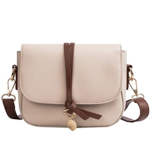 Casual PU Shoulder Bag Ladies Handbag Messenger Bag (Brown)