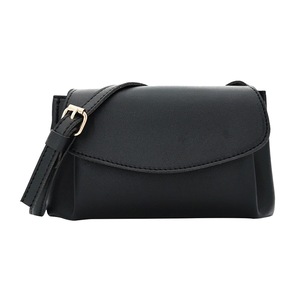 Casual Solid Color Women Pu Leather Flap Messenger Bag Simple Flap Shoulder Handbag Fashion Exquisite Shopping Bag