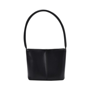Casual Solid Handbag Female PU Leather Shoulder Bag Top-handle Bucket Clutches Popular Simple Female Daily Bag