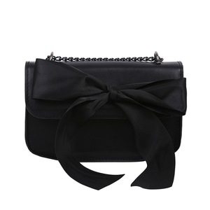 Casual Women Bowknot Mini Messenger Purses Daily Pu Leather Shoulder Crossbody Bag Fashion Exquisite Shopping Bag