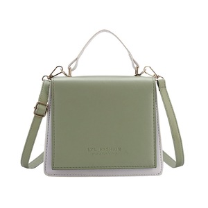 Casual Women Crossbody Top-handle Bags Splicing PU Money Totes Shoulder Handbag Fashion Exquisite Shopping Bag
