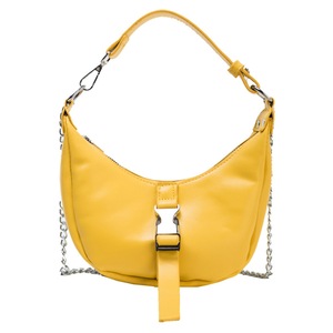 Casual Women Shoulder Bags Chain Female Solid Color PU Messenger Totes Handbag Classic Elegant Crossbody Shoulder Bag