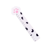 Cat Claw Cute Ruler Design Ruler Stationery Novel Cartoon Rules Student Set of Drafting Rules Stationery Kawaii School Supplies