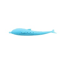 Cat Fish Shape Toothbrush Pet Eco-Friendly Molar Stick Teeth Clean Toy Interactive Cat Dental Toy Soft Silicone Mint Chew Toy