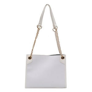 Chain Shoulder Bag PU Leather Women Fashion Girls Casual Square Daily Female Travel Shopping Handbag