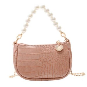Children Handbag High End PU Children's Shoulder Bag pink Candy Change bag Kid Evening Party Purse Bags Wholesale