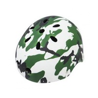 Children Skateboard Helmet Skating Stunt Bike Crash Protective Safety Helmet CE Authentication Exquisite Applique Style Camouflage_M