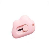 Cloud Shape Mini Portable Utility Knife Paper Express Unpacking Envelope Office Cutting Paper Art Cutter Stationery