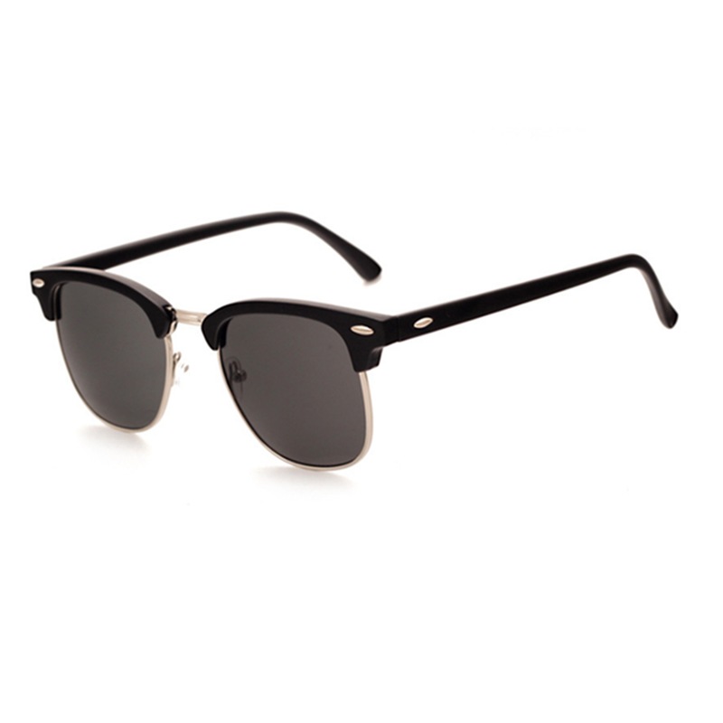Buy Clubmaster Classic Half Frame SemiRimless Sunglasses MyDeal