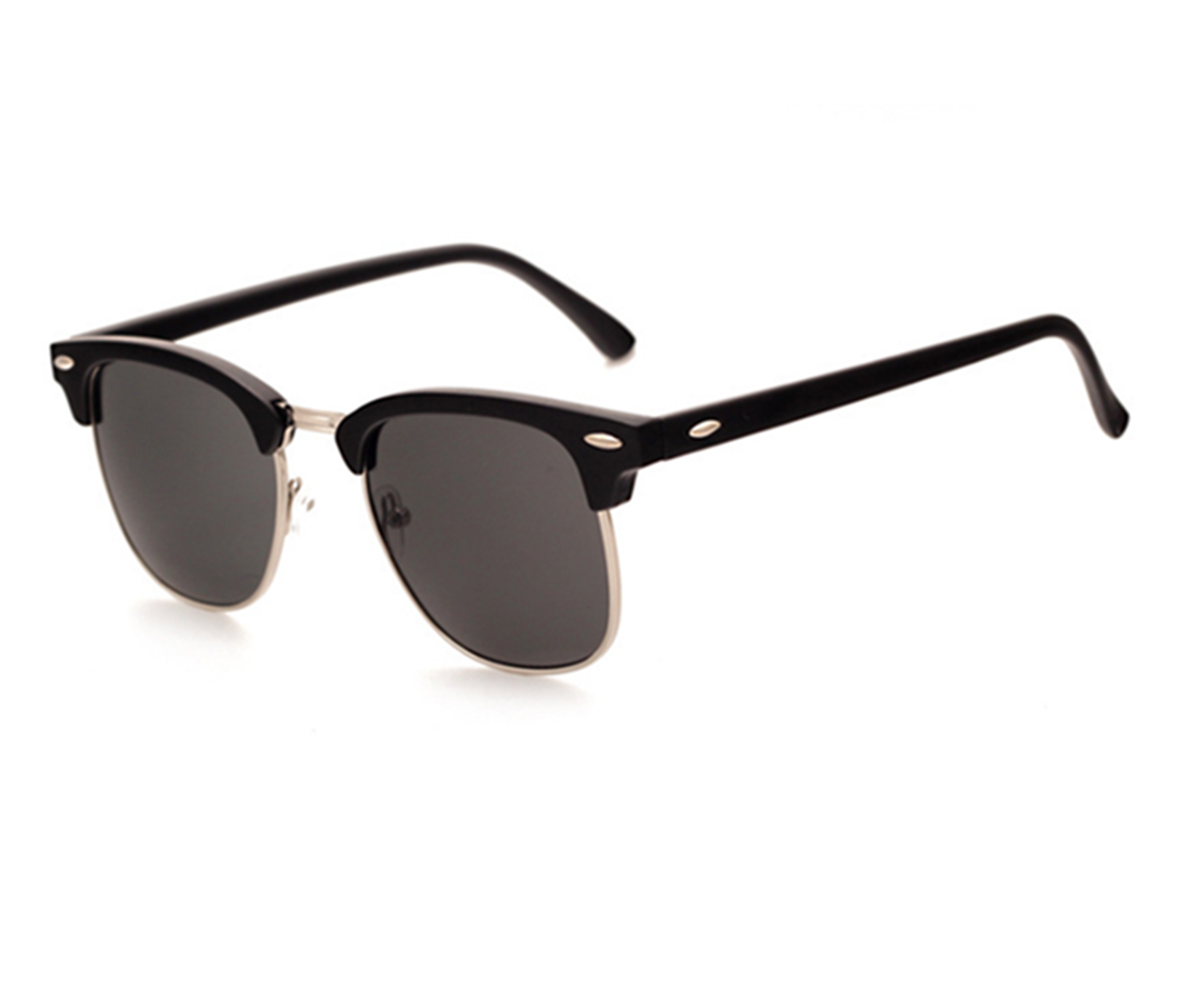 Clubmaster Classic Half Frame Semi-Rimless Sunglasses