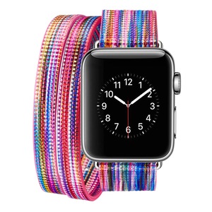 Colorful Leather Strap Watch Band for Apple Watch Series1 Series2 Serie3 Serie4 B COLOR
