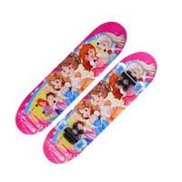 Complete 24 Inch Skateboard for Beginner Double Kick Concave Complete Skateboard for Boys and Girls-1