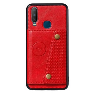 Coque Case for Vivo X27 Card Slot Wallet PU Leather Stand Shell Phone Bag Copa Case Cover