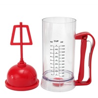 Cordless Electric Pan Cake Cup Cake Waffles Batter Mixer Dispenser Maker Machine