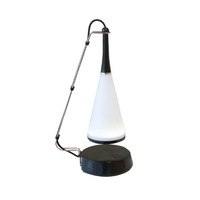 Creative Bluetooth Touch Control Audio LED Eye Protection Audio Table Lamp DIY Reading Lamp-Black