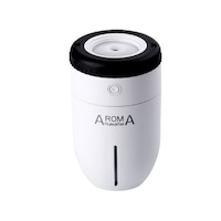 Creative Humidifier Mini Car Desktop Humidifier Can Add Fragrance Tablets Suitable for Office Bedroom-White