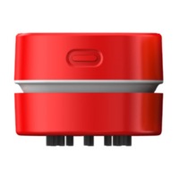 Creative Portable Cleaner Home Smart Sweeping Robot Rechargeable Desktop Vacuum Cleaner-Red