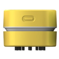 Creative Portable Cleaner Home Smart Sweeping Robot Rechargeable Desktop Vacuum Cleaner-Yellow