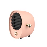Creative Portable Hug Heater Mini Desktop Silent Hot Air Fan Dormitory Energy-saving Electric Heater-Pink