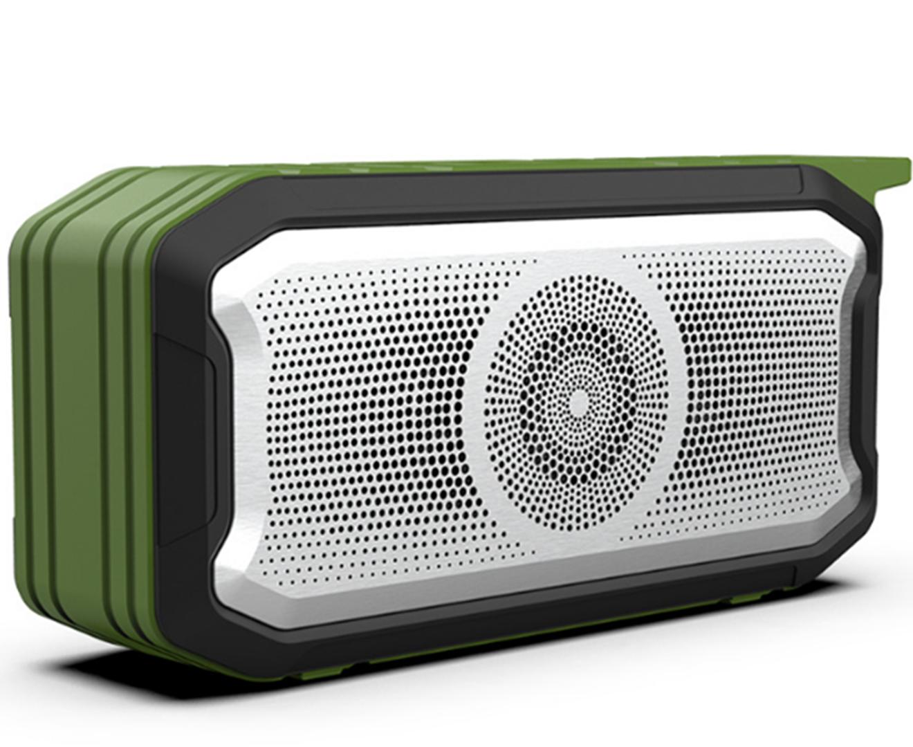 Creative Portable Wireless Bluetooth Speaker 5.0 IPX7 Waterproof Subwoofer Card Outdoor Audio-Green