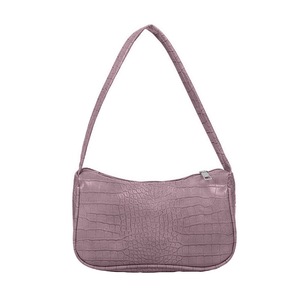 Crocodile Pattern bag Women Underarm Bag Vintage Design PU Leather Ladies Small Shoulder Bags Female Tote Baguette Handbags