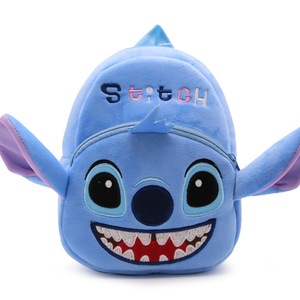 Cute Baby school bag Stitch cartoon plush backpack children schoolbag for Kindergarten boy girl student mini bags