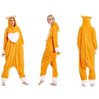 Cute Cartoon Character Animal One-Piece Pajamas for Adult