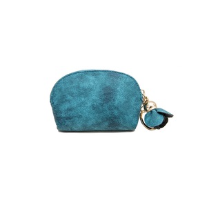 Cute Fashion Student Coin Purse Female Short Card Package Mini Fresh Coin Bag Simple Short Section Coin Purse-Green