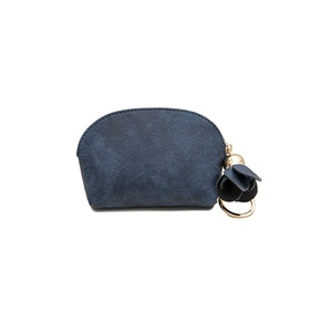 Cute Fashion Student Coin Purse Female Short Card Package Mini Fresh Coin Bag Simple Short Section Coin Purse-Blue