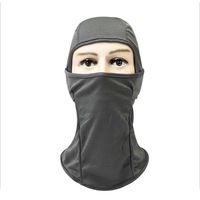 Cycling Cap Headwear Anti-UV Sunshade Riding Headgear Bicycle Bike Bandana Full Face Mask Sports Hat GREY COLOR