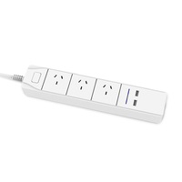 D803 Smart WiFi APP Control Power Strip with 3 AU Outlets Plug 2 USB Fast Charging Socket App Control Work Power Outlet