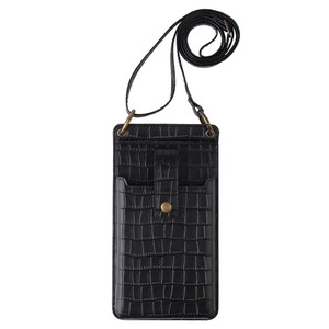 Designer Phone Pocket Small Shoulder Bag For Women Alligator Pu Leather Mini Crossbody Messenger Ladies Bags Wallet Card Purse