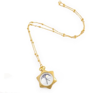 Dial Design Pocket Watch Full Steel Quartz Watch