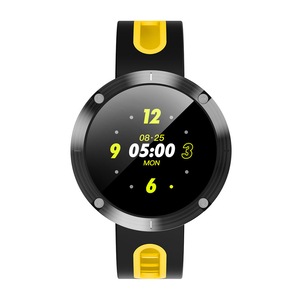 DM58 Plus Real-time Heart Rate Monitor Female Physiological Cycle Remind IP68 Waterproof Smart Watch YELLOW COLOR