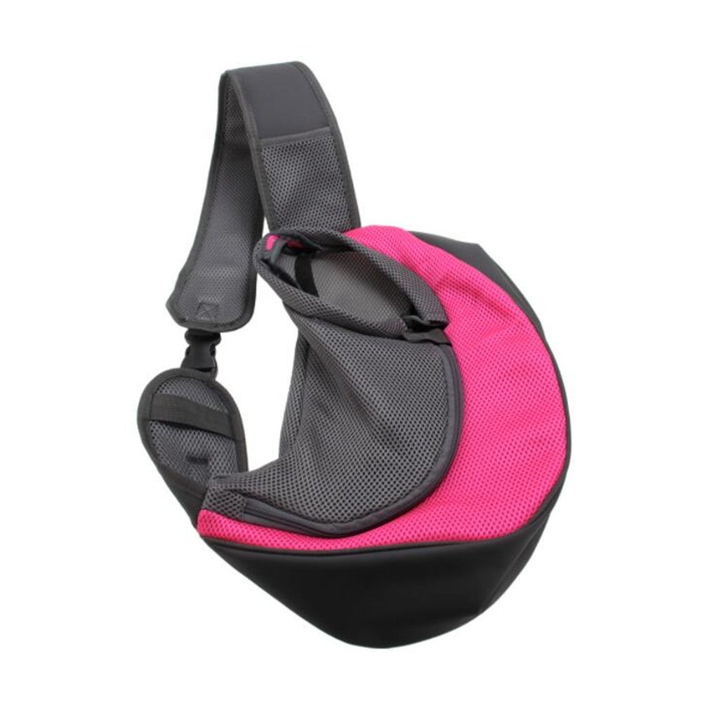 Dog and Cat Sling Carrier Hands Free Reversible Pet Papoose Bag,