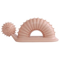 Dog Chew Leakage Food Toy TPR Pet Molar Tooth Cleaner Snails Shape Toothbrush Pets Cleaning Teeth Biting Toys Dog Chew Toys