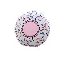 Donut Plush Throw Pillow Back Pillow, Size: 40cm
